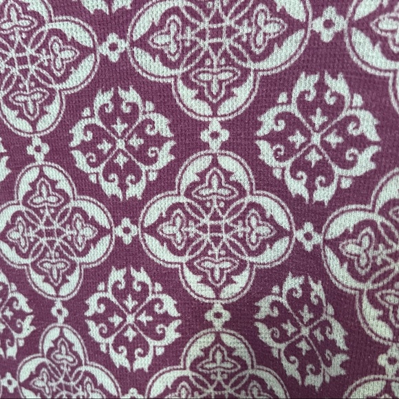 Purple paisley long sleeve - Picture 6 of 7